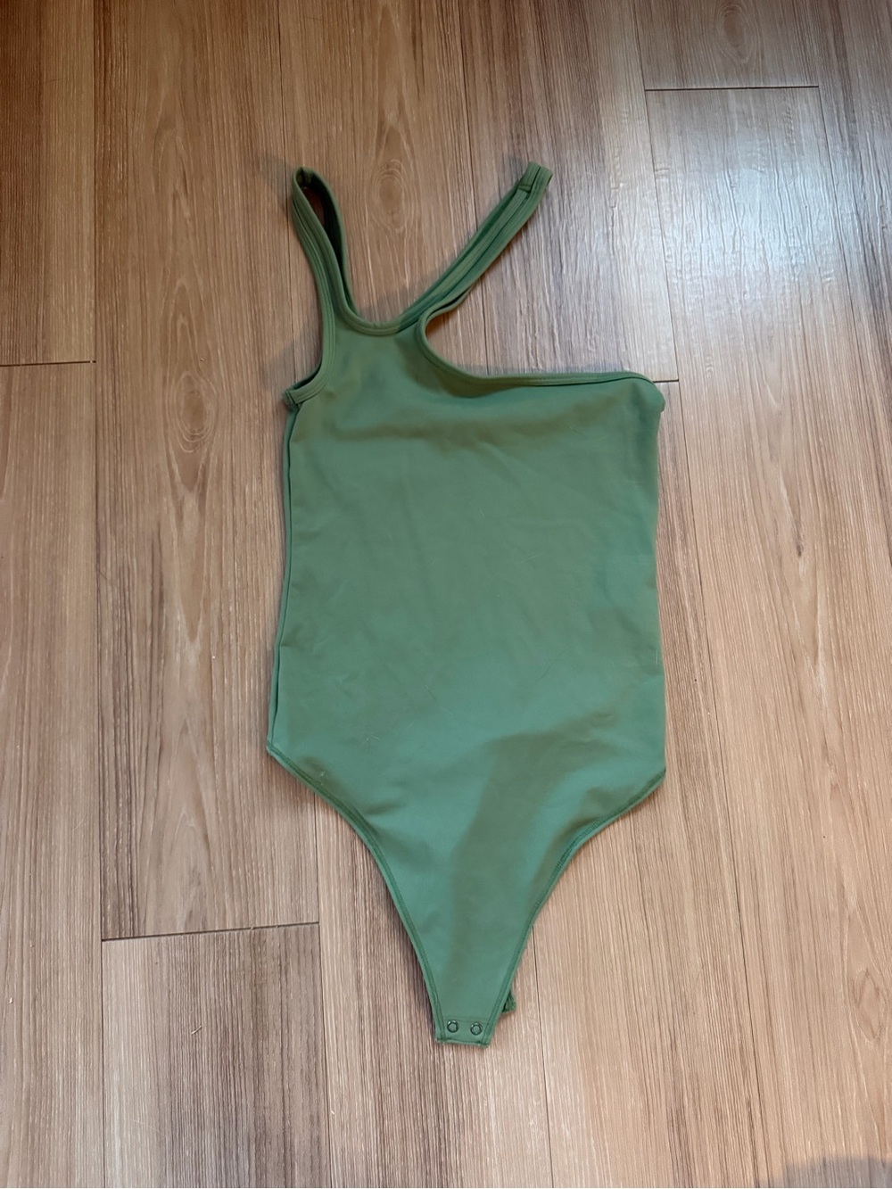 Abercrombie & Fitch Olive Green Bodysuit Neck Halter